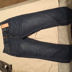 SHEIN Curve Deep Indigo Jeans